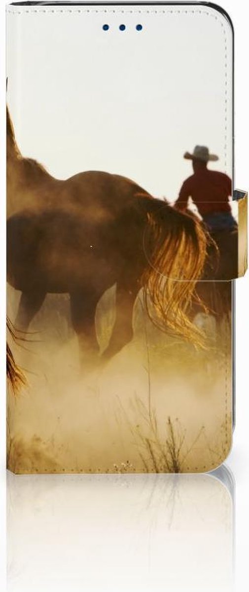 Samsung Galaxy S8 Telefoonhoesje met Pasjes Design Cowboy