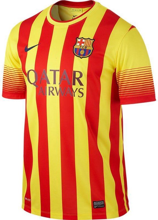 grijs Gedeeltelijk Plagen Nike FC Barcelona Uitshirt SR-L | bol.com