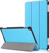 Smart Book Case Huawei MediaPad M5 Lite 10 Hoesje - Lichtblauw