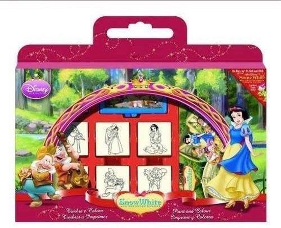 Multiprint Bambi Stempelset Für Kinder | 2 Holzstempel, Stempelkissen, 8 Waschbare Filzstifte | Kreativ-Set Zum Malen & Stempeln