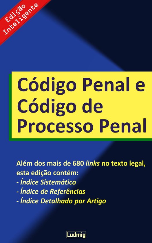 Código Penal e Código de Processo Penal - Edição Intelig ... - cover