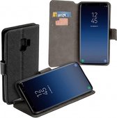 MP case zwart book case style voor Samsung Galaxy S9 wallet case hoesje