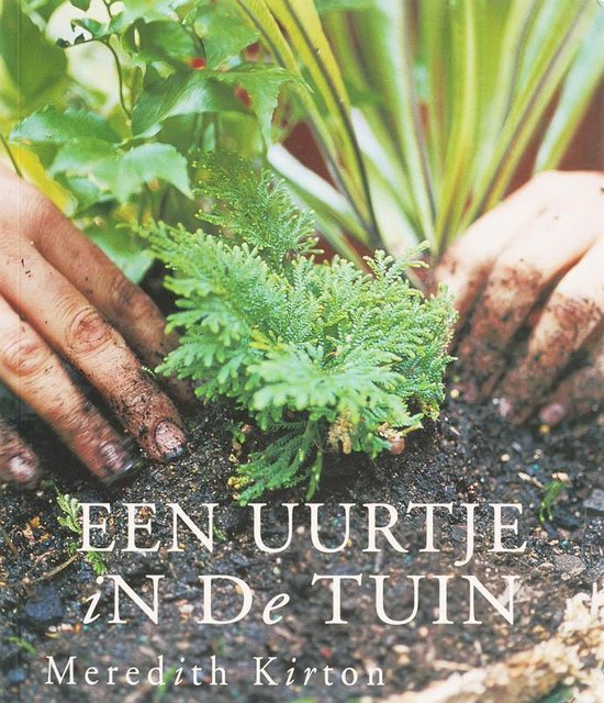 Cover van het boek 'Een uurtje in de tuin' van M. Kirton