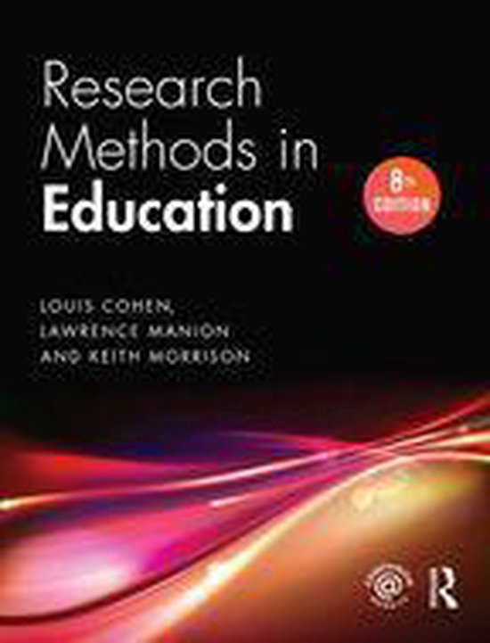 Research Methods in Education - cover
