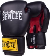 Gants de boxe Benlee Rodney Gants d'arts martiaux - Unisexe - Noir / Blanc / Rouge / Jaune