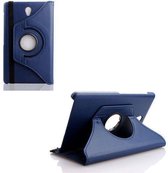 Samsung Galaxy Tab S 8.4 inch (T700 / T705) Tablet Beschermhoes 360° draaibare Case Cover - Donker Blauw