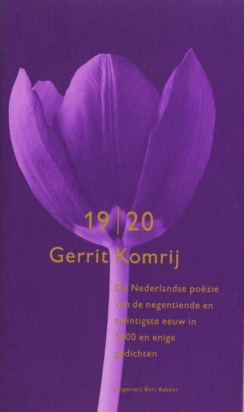 9789035117549 - Nederlandse Poezie 19E En 20E Eeuw