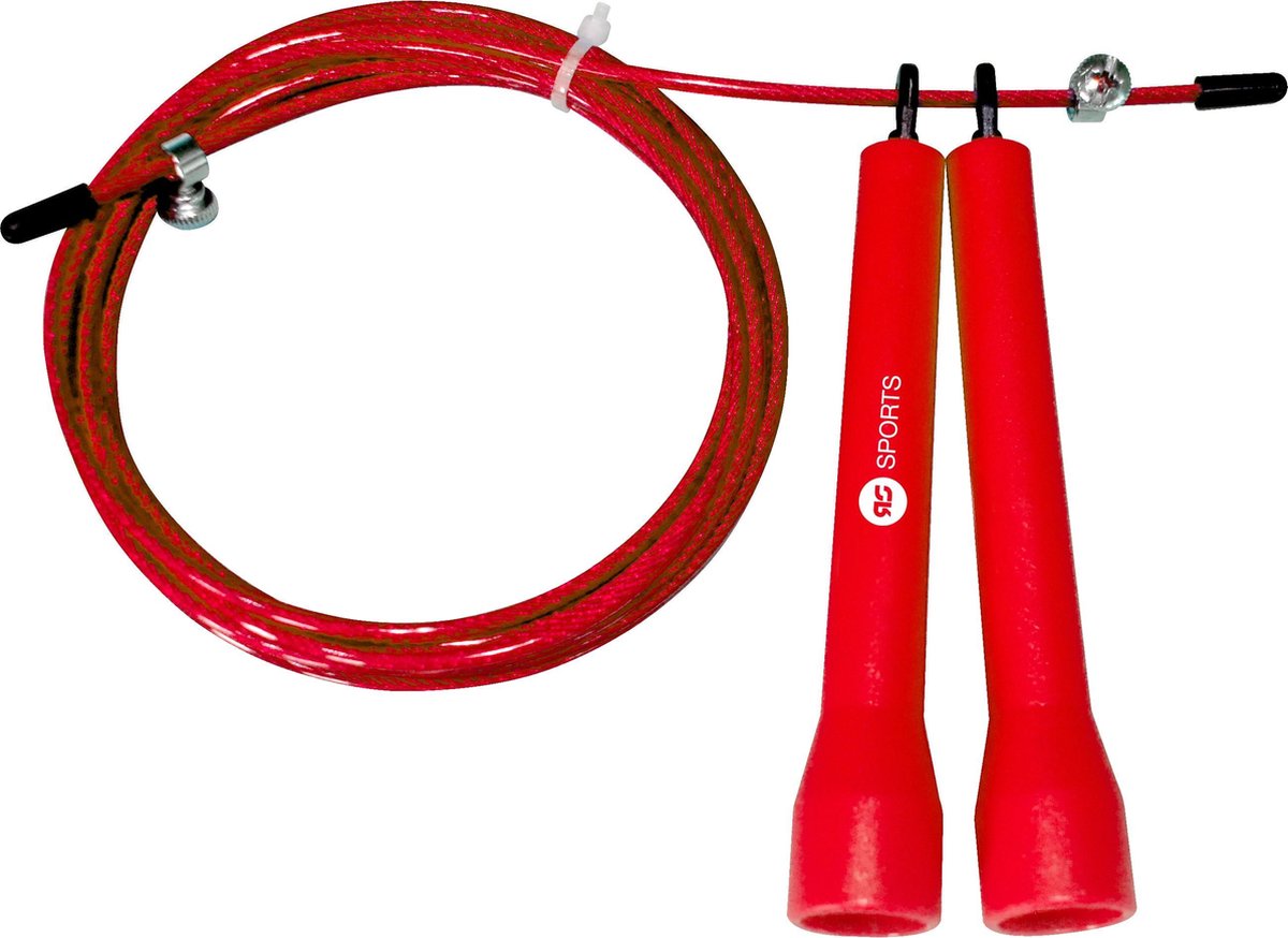 RS Sports speedrope pro l staal l 300 cm l rood