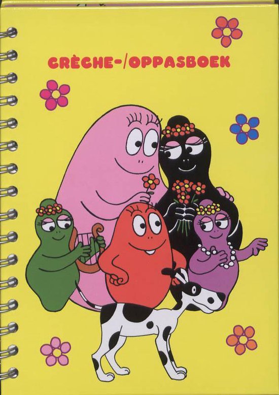 Cover van het boek 'Barbapapa creche/oppasboek'
