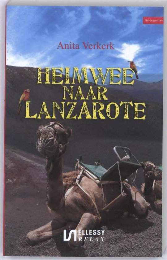 Cover van het boek 'Heimwee naar Lanzarote' van Anita Verkerk