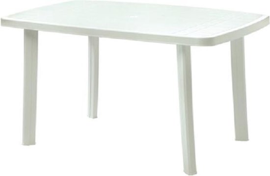 Tavolo Da Giardino Allungabile In Polipropilene Bianco - Modello Queen - Foto 6