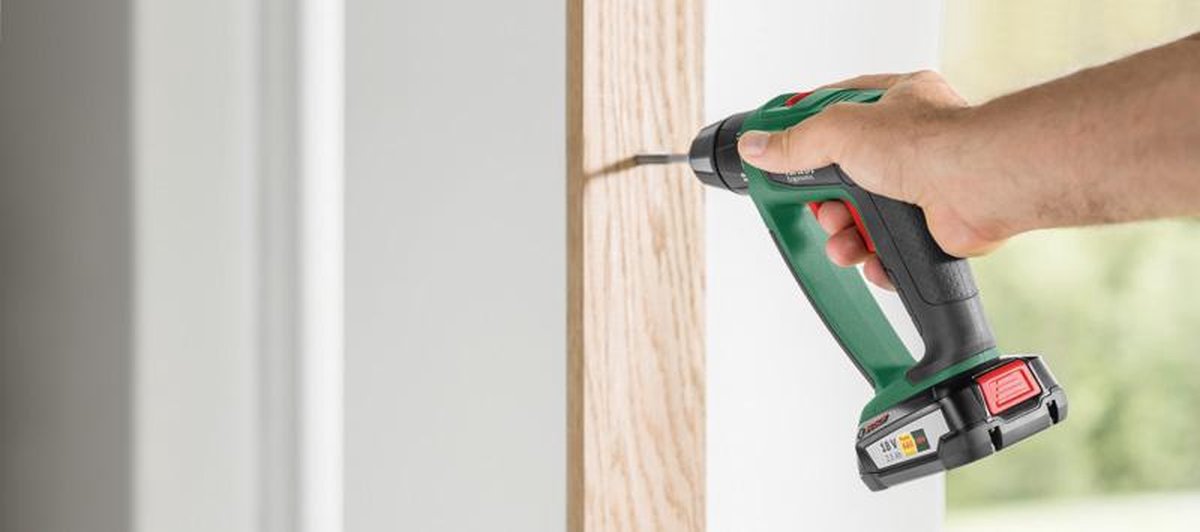 Bosch Home and Garden PSB 18 LI-2 Ergonomic Accu-slagboorschroevendraaier, oplader, accu, schroefbit, koffer, borstelloze EC-motor (18 V, 2,5 Ah, schroeven tot 10 mm, boor- 38 mm hout, 13 mm staal