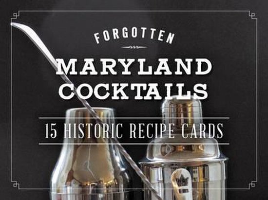 Forgotten Maryland Cocktails - cover