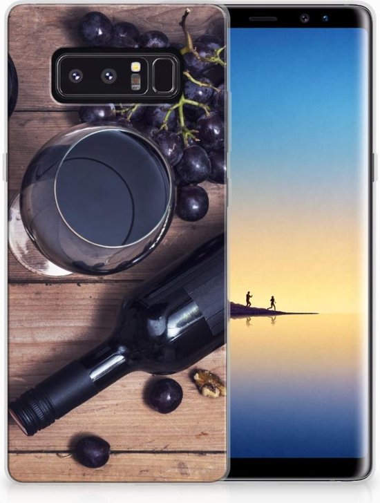 Samsung Galaxy Note 8 Siliconen Case Wijn