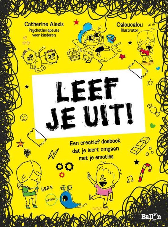 Leef je uit! (geel) - cover