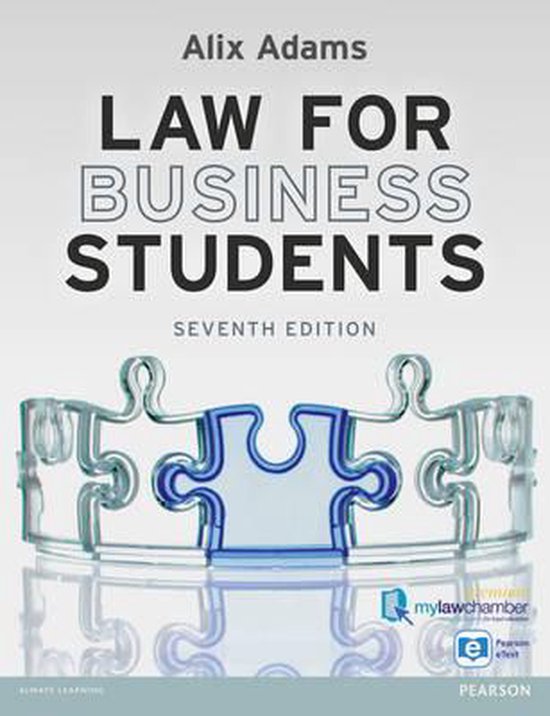 Law for Business Students - cover
