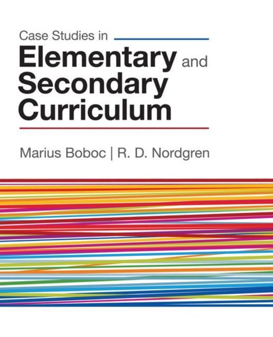 Case Studies in Elementary and Secondary Curriculum - cover