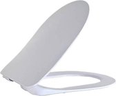 Toiletbril Creavit KC4080 Flat Quickrelease en Softclose Wit