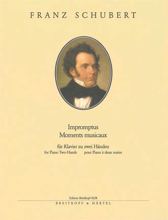 Impromptus Moments Musicaux, Franz Schubert | 9790004162491 | Boeken ...