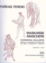Mascarade (Commedia dellöarte) für Oboe, Klarin