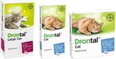 Drontal Large Cat Ontworming - Grote Kat - 24 tabletten