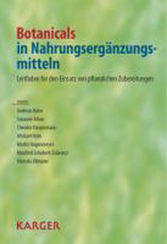 Botanicals in Nahrungsergaenzungsmitteln - cover