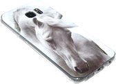 Paarden hoesje Geschikt Voor Samsung Galaxy S7 Edge