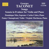 Carlos Cebro, Dominique Mea, Fanny Clamagirand,Virginie Martineau - Taconet: Songs/Sonata For Violin And Piano (CD)