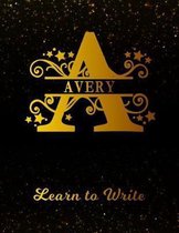 Avery Learn to Write