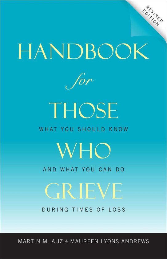 Handbook for Those Who Grieve - cover
