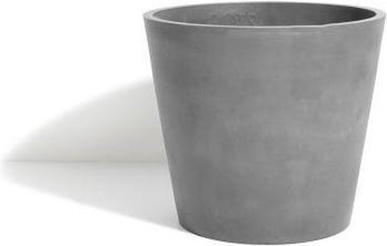 Beperking Vergevingsgezind Vervelen Bloempot ECO rond - 30 x 30 x 26,5 cm - set van 2 stuks | bol.com