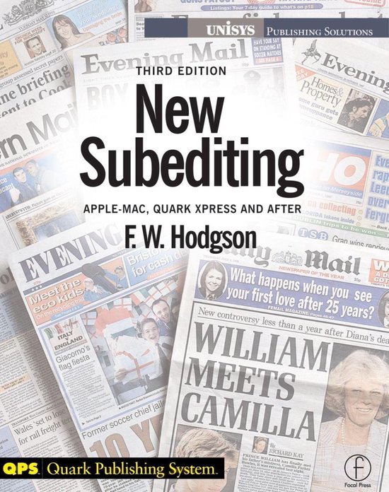 New Subediting - cover