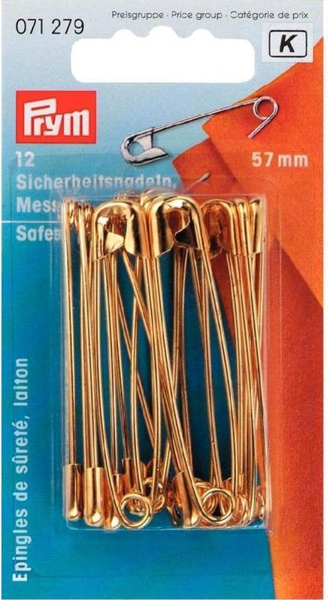 Blueline Stalen veiligheidsspelden 60 assortiment - GEOWÉ, de site voor