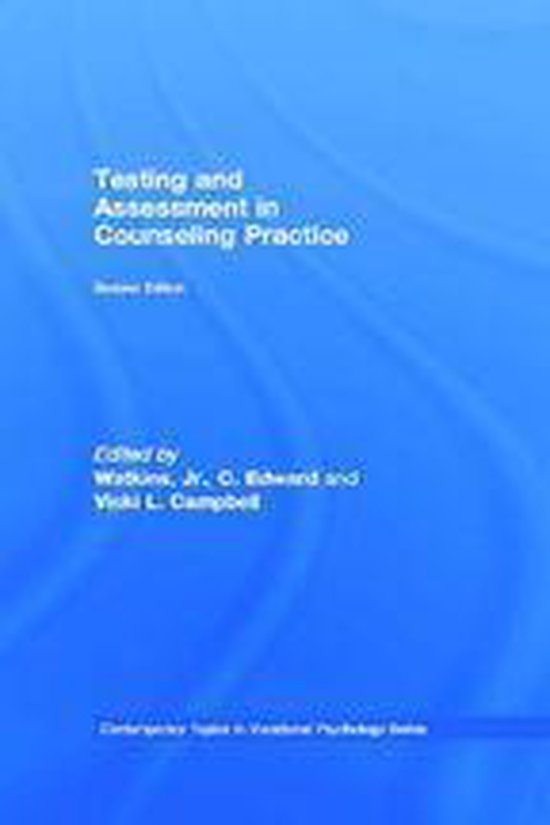 Testing and Assessment in Counseling Practice - cover