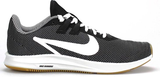 Nike Downshifter 9 SE Sportschoenen Maat 46 Mannen Zwart wit bol