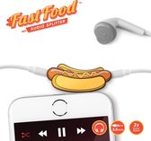 Mustard Funny Hoofdtelefoonsplitter - Hot Dog - Bruin