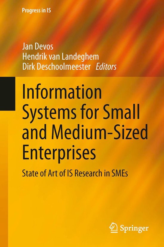 Progress in IS - Information Systems for Small and Medium-si ... - cover