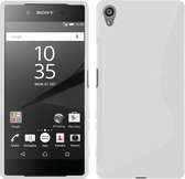 Sony Xperia Z5 Silicone Case s-style hoesje Wit