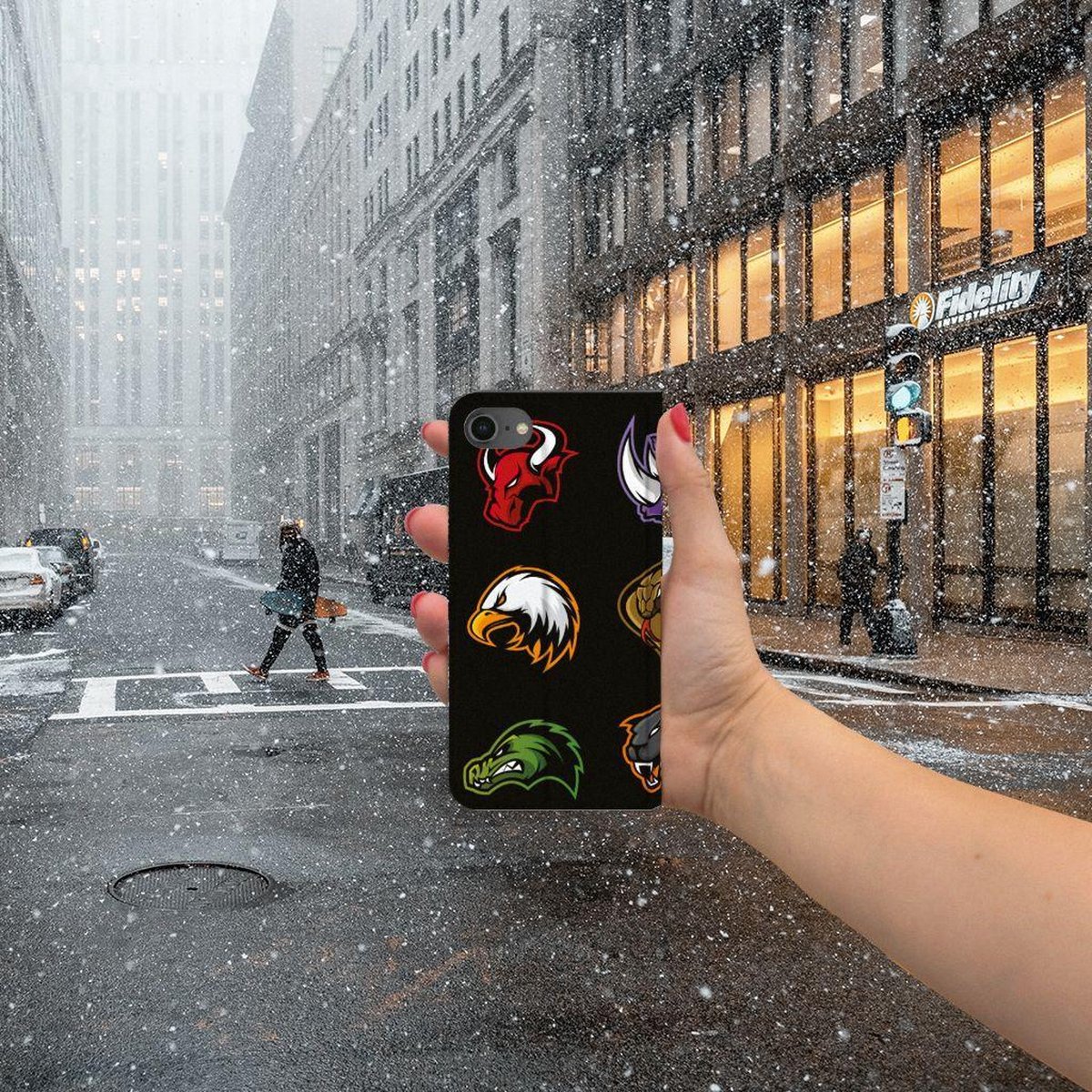 iPhone 7 | 8 | SE (2020) | SE (2022) Magnet Case Cartoon — cadeau in Cadeau-ideeën - foto 7