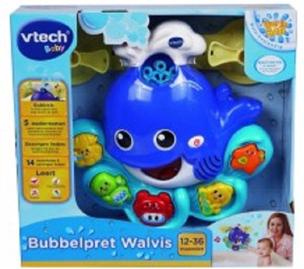 Honger Beangstigend huren VTech Baby - Bubbelpret Walvis | bol.com
