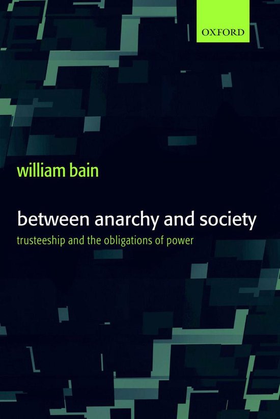 Between Anarchy and Society - cover