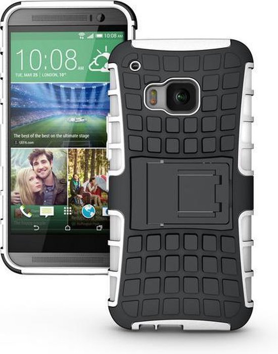 Extreme protection HTC M9 zwart-wit |