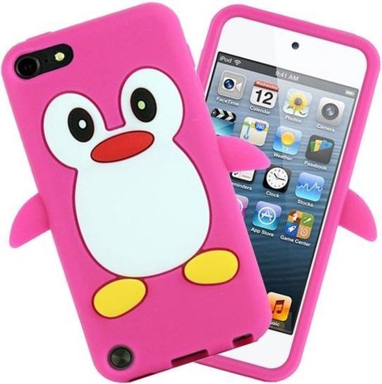 salon hemel Regan Apple iPod Touch 5 Pinguin hoesje Roze | bol.com