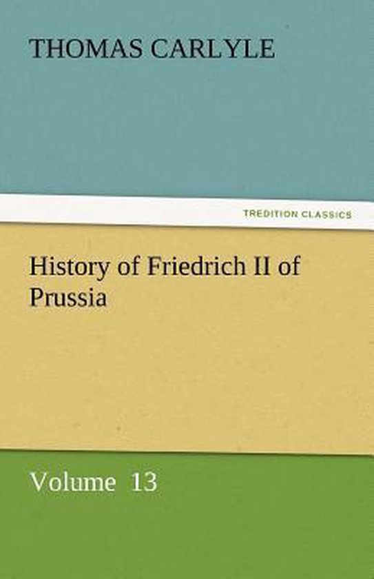 History of Friedrich II of Prussia - cover