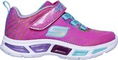 Skechers Sneakers - Maat 22 - Meisjes - roze - lichtblauw - wit