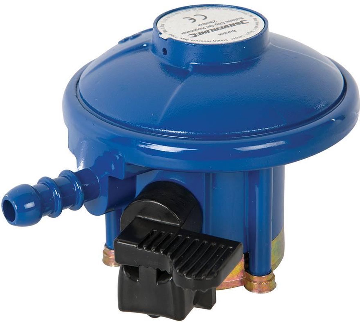 Silverline Butaan Gasdrukregelaar - 29 Mbar - 20 mm.