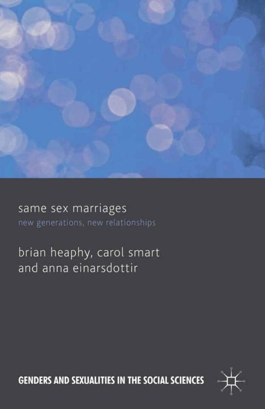 Genders and Sexualities in the Social Sciences - Same Sex Ma ... - cover