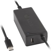 NGS - 65W - Notebook / laptop adapter / aansluiting USB-C / aansluiting type-c / met usb poort 5V