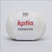 Katia Missouri - Ecru - 60% Katoen - 40% Acryl  50 gr