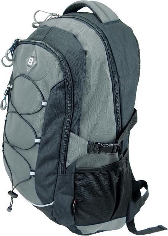 Enrico Benetti Dagrugzak - Outdoor Backpack - Met Regenhoes - 38 Liter -  Grijs | bol.com